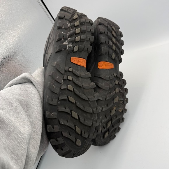 Timberland PRO 40008 Mens Black Leather Work Shoes Steel Toe Low Top 15W Wide - Picture 8 of 8